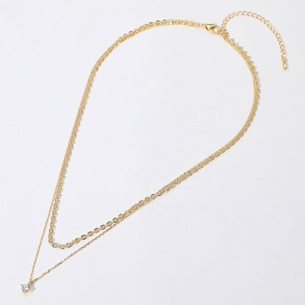 Golden Muse Layered Necklace