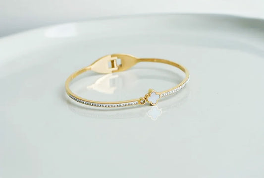 Slim Sunlight Bloom Bangle