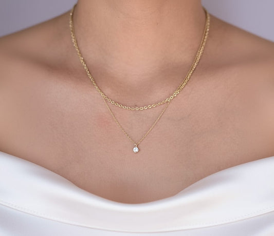 Golden Muse Layered Necklace